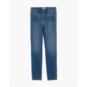 Madewell High-Rise Roadtripper Jeggings in Ellerby Wash: Zip Pocket Edition